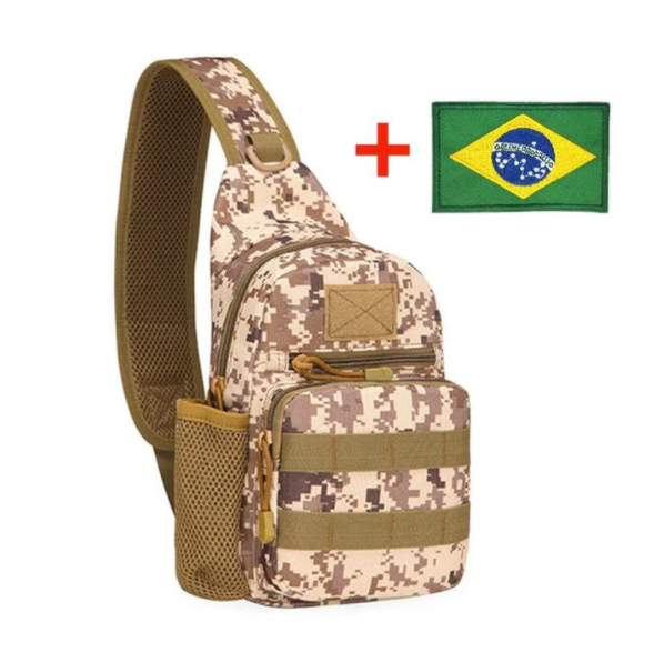 StrikeGear™ - Mochila Tática Masculina de Camuflagem