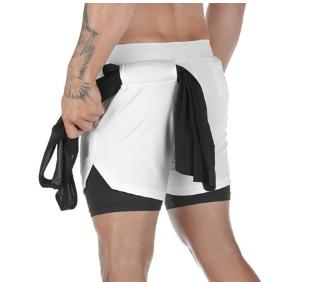 AeroFlex™ - Shorts de Ginástica Dupla Camada