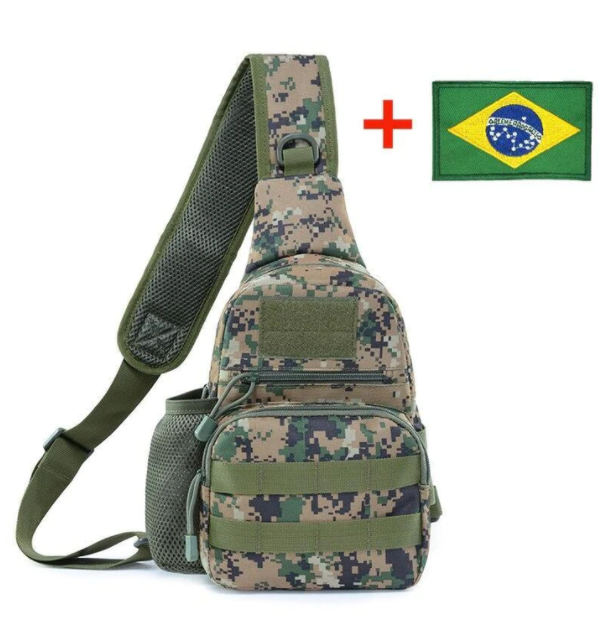 StrikeGear™ - Mochila Tática Masculina de Camuflagem